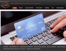 Tablet Screenshot of kabelszat2002.hu